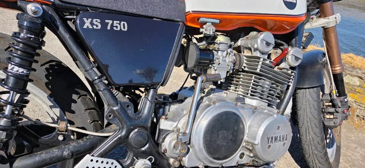 Yamaha XS 750 modified. - Image 2