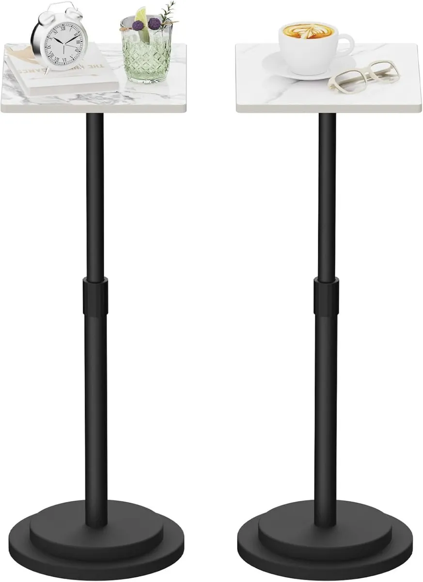 Drink Table Height Adjustable Stand (2 Pack) - Image 1