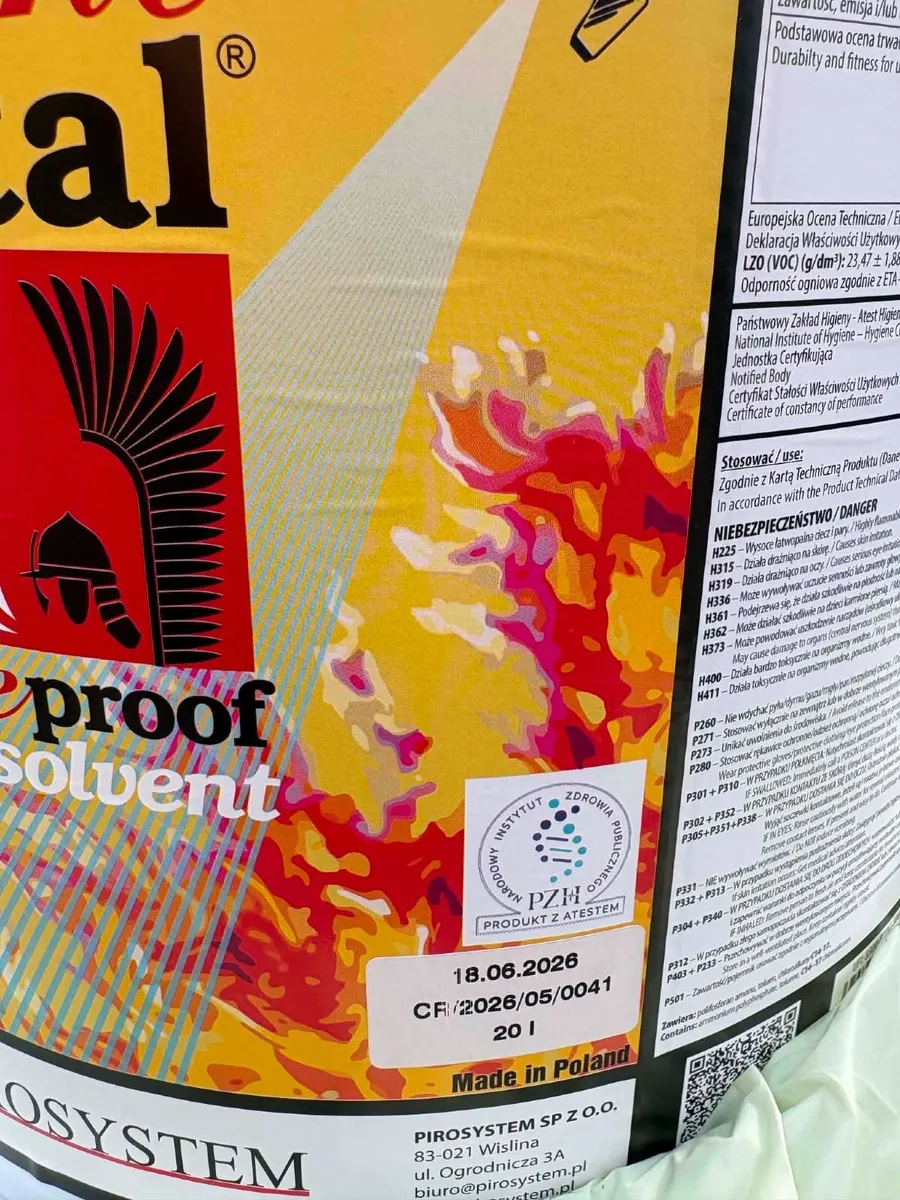 Fireproof Coating/Paint 20L - Image 1
