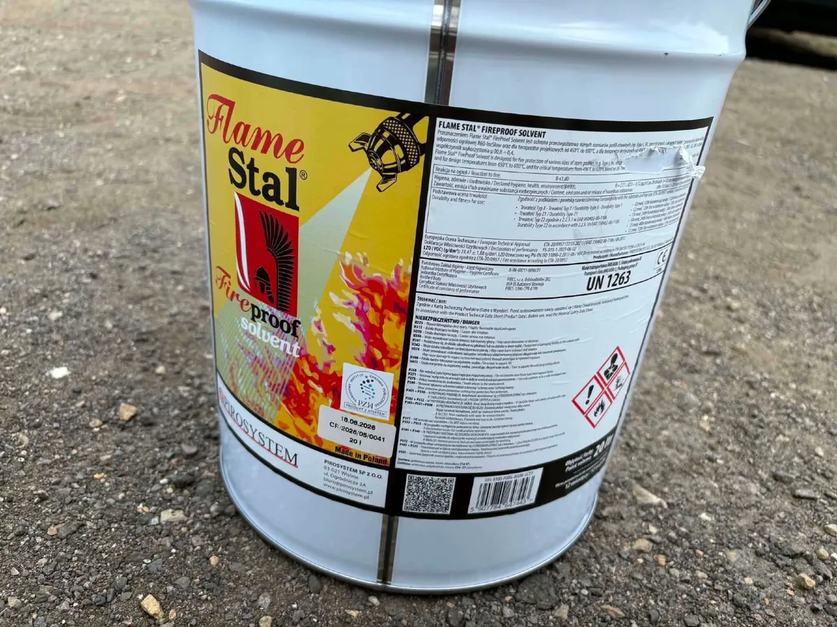 Fireproof Coating/Paint 20L - Image 3