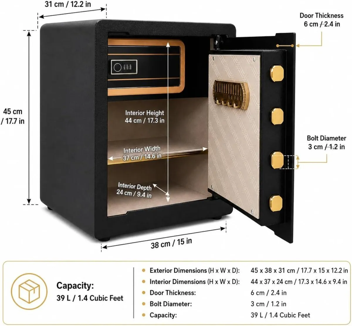 Box 39L 3-Layer Home Office - Image 4