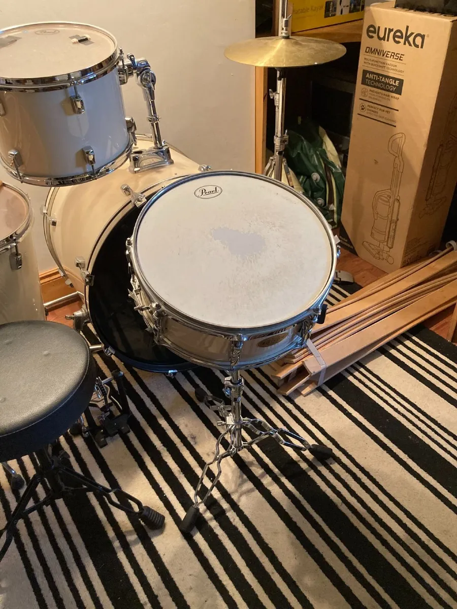 Pearl Target Series Drum Kit – Complete Set. - Image 2