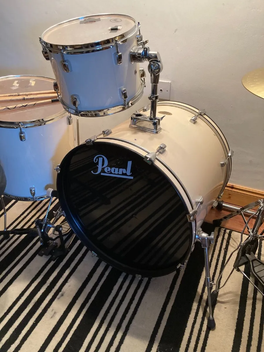 Pearl Target Series Drum Kit – Complete Set. - Image 4