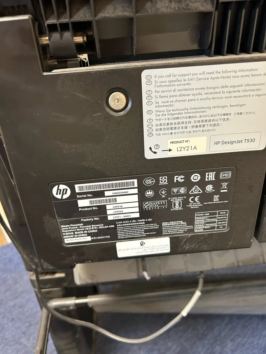 HP Design Jet T930 - Printer / Plotter - Image 4