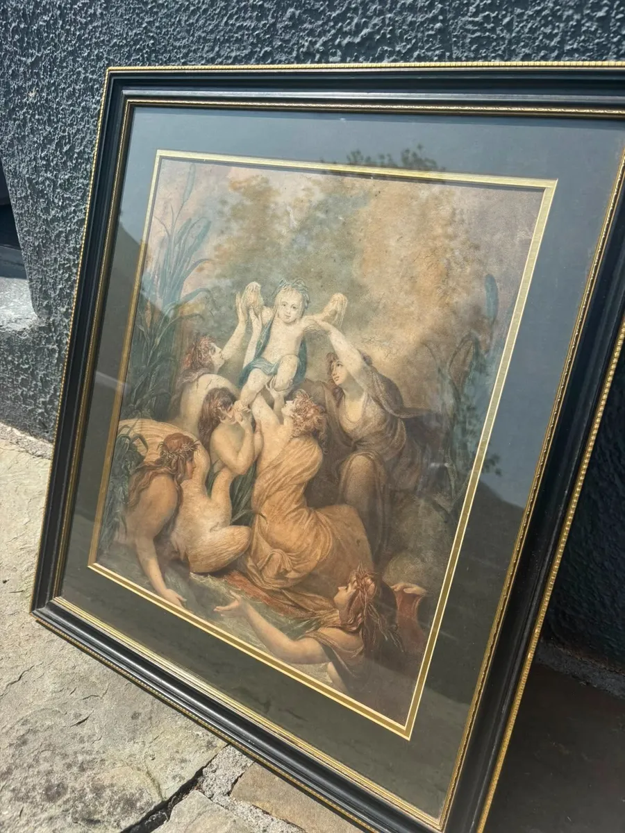 Framed Classical Mythological Art Print - Image 3