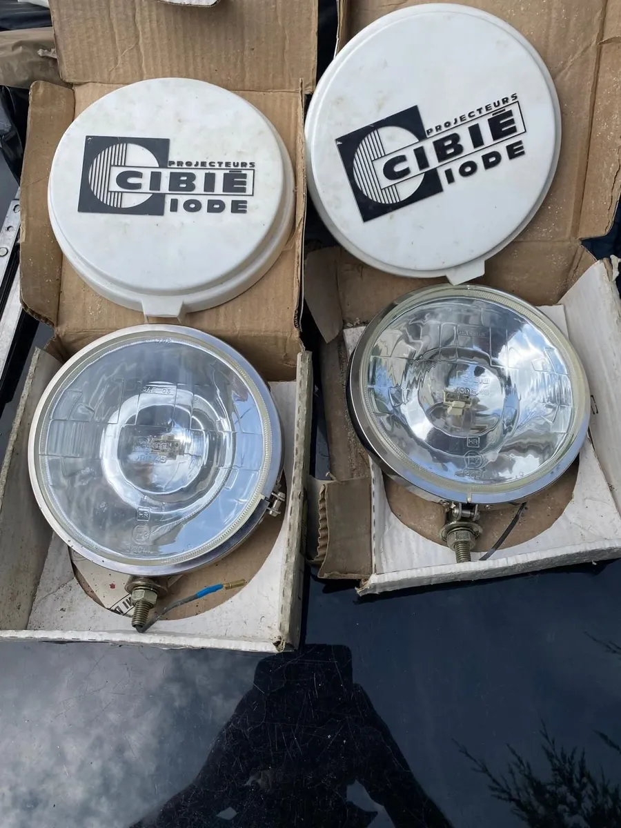 1979 Cibié Iode 45 Vintage Rally Driving Lamps Box - Image 2