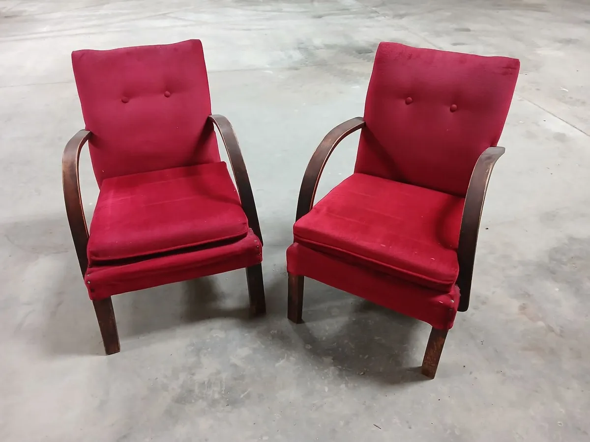 Bentwood art deco small chairs - Image 1