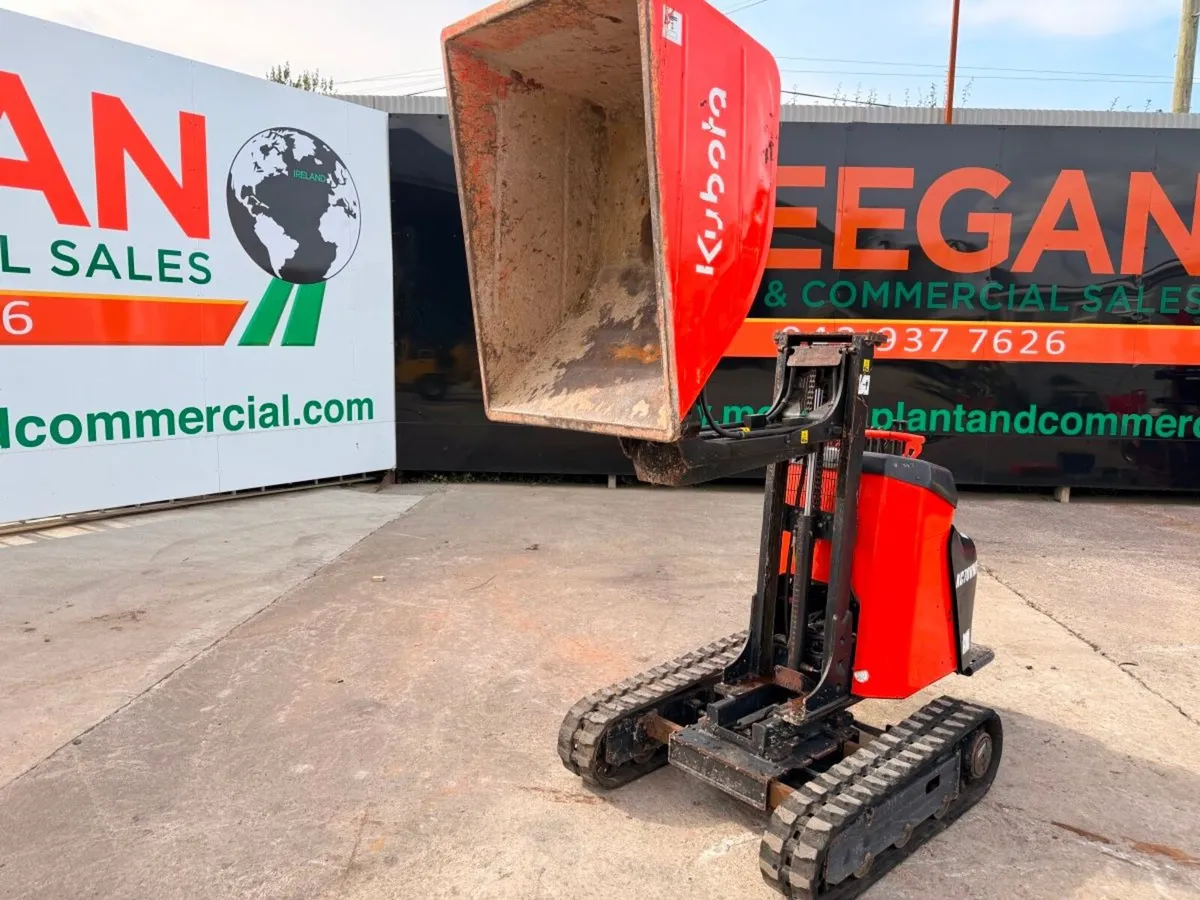 2022 kubota  tracked hi tip dumper ...expanding tr - Image 4