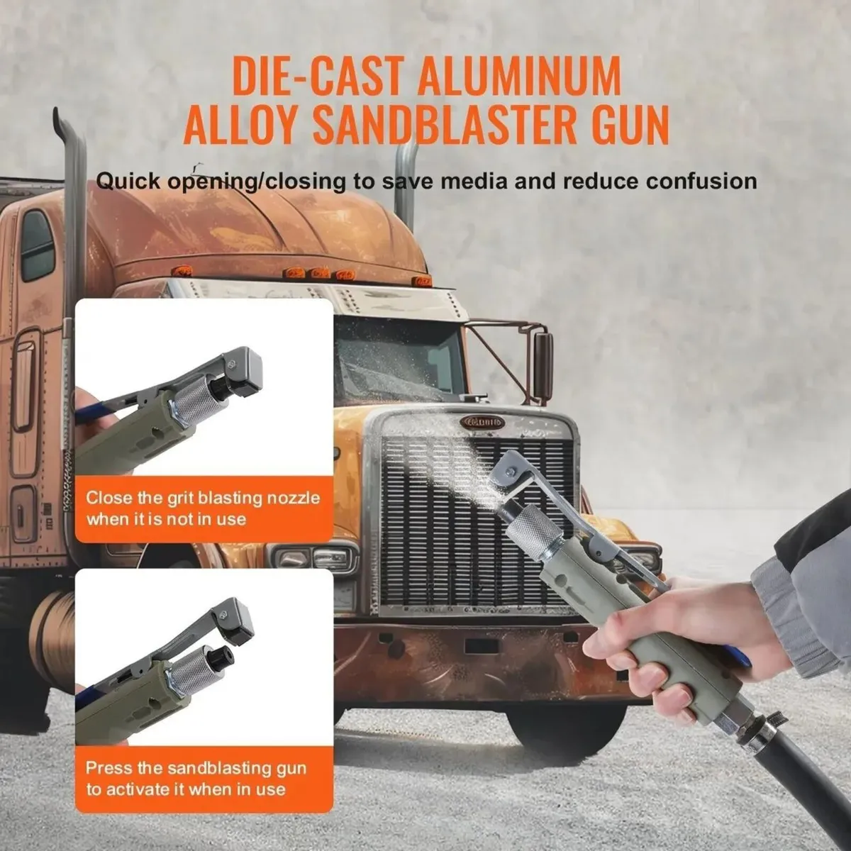 Sandblaster 18.9L Professional Blasting Tool - Image 4