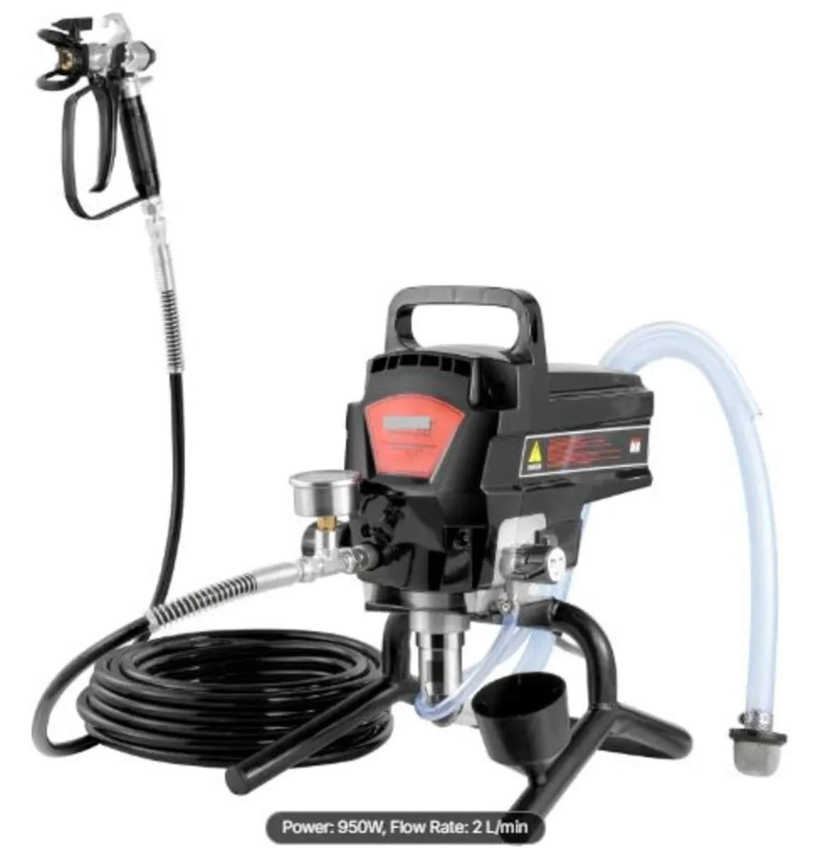 Stand Airless Paint Sprayer, 950W 3000PSI High - Image 1