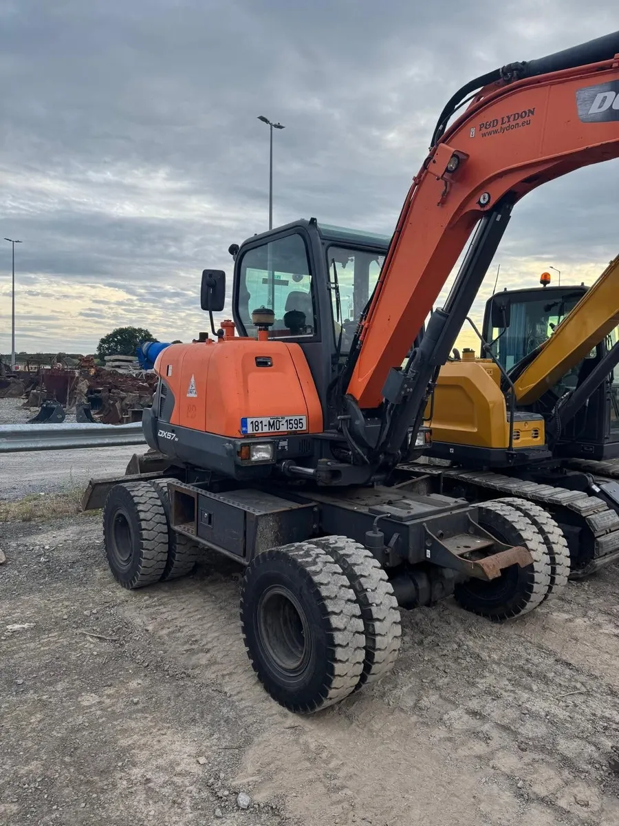 Rubber Duck, Doosan DX57W, - Image 1