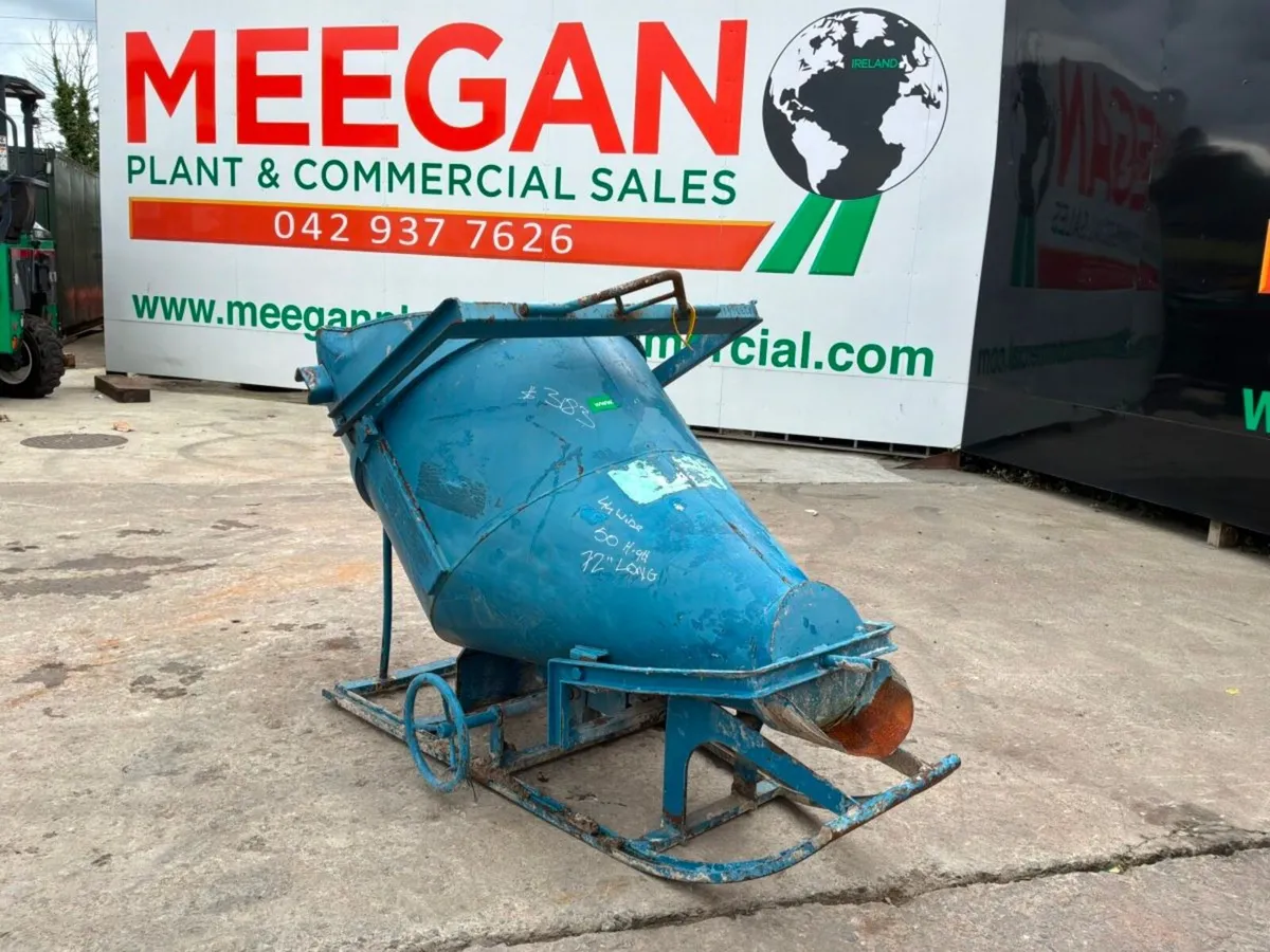 Conquip 500 litres concrete pouring skip.......318 - Image 2