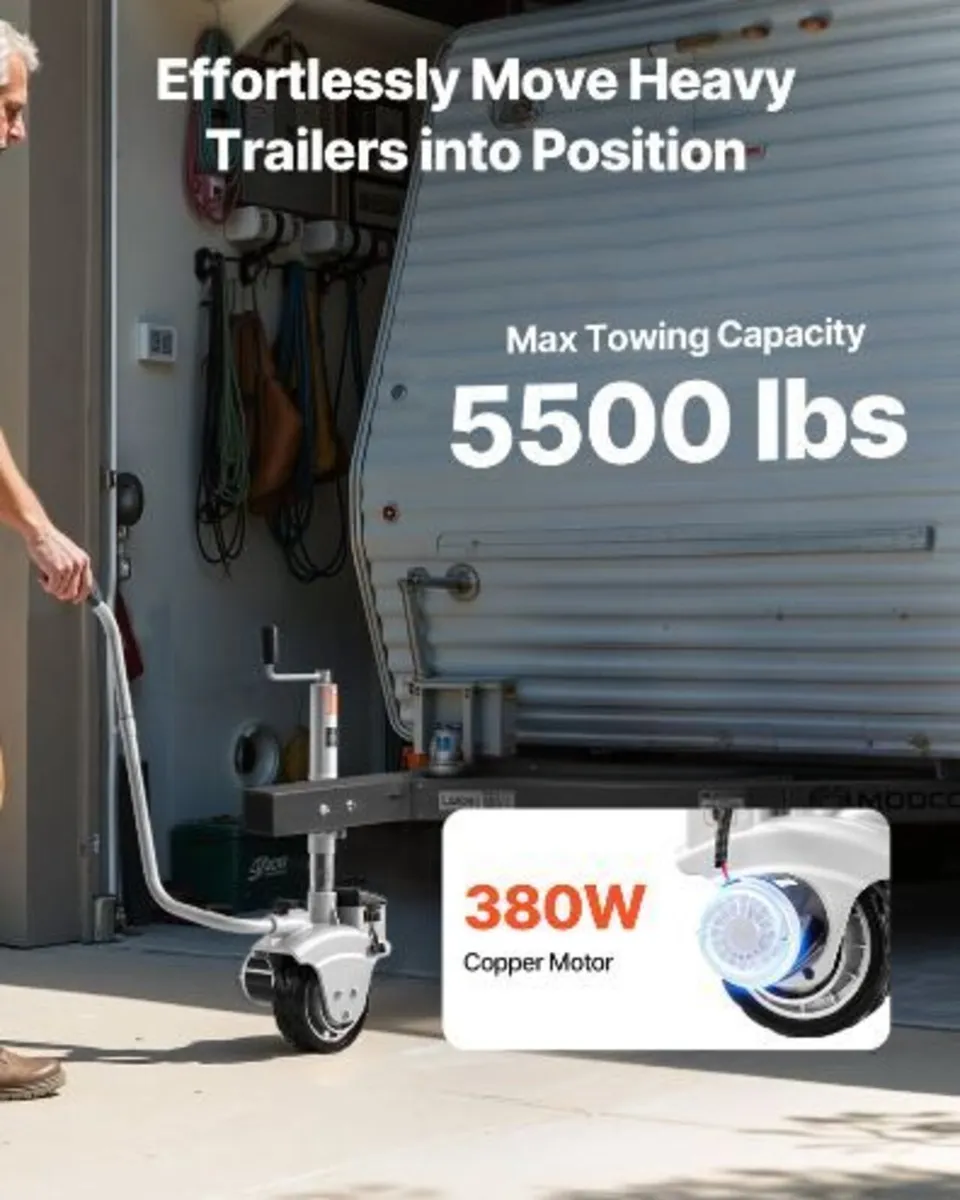 Electric Trailer Dolly, 2.5 T Towing Capacity - Image 3