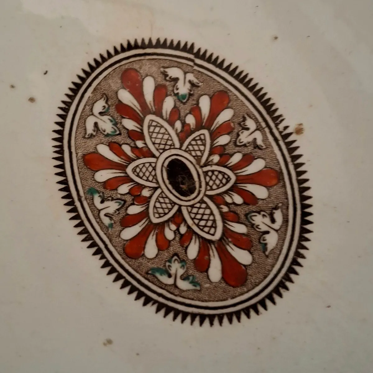 Rare 1860s Victorian Ironstone Sauce Tureen & Lid - Image 4