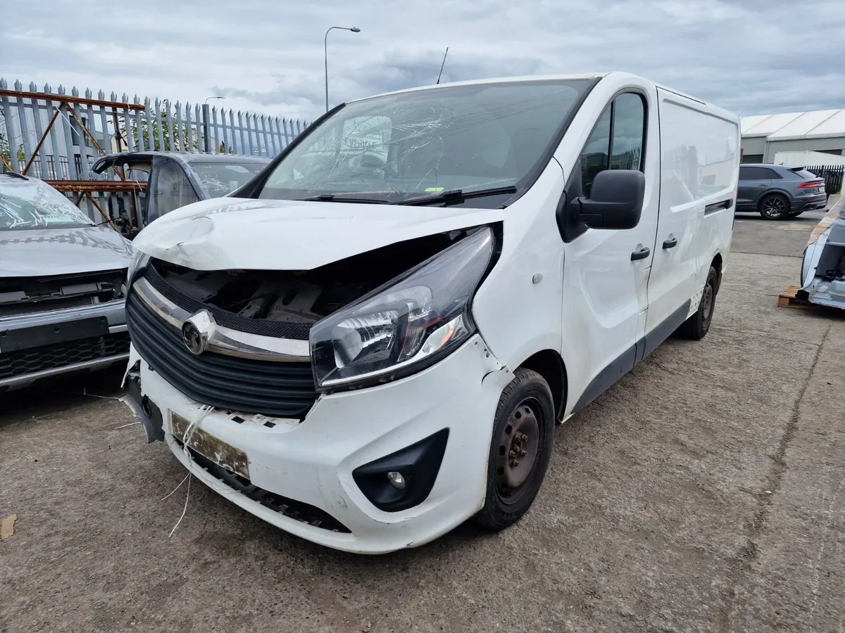 18 OPEL VIVARO 1.6CRDI MANUAL FOR BREAKING - Image 2