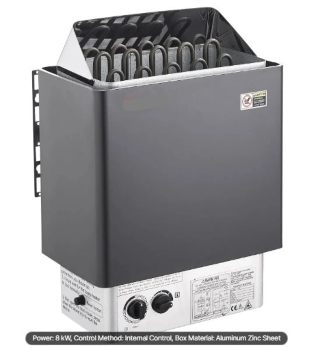 Sauna Heater, 8KW Electric Sauna Stove, 400V 3N - Image 1