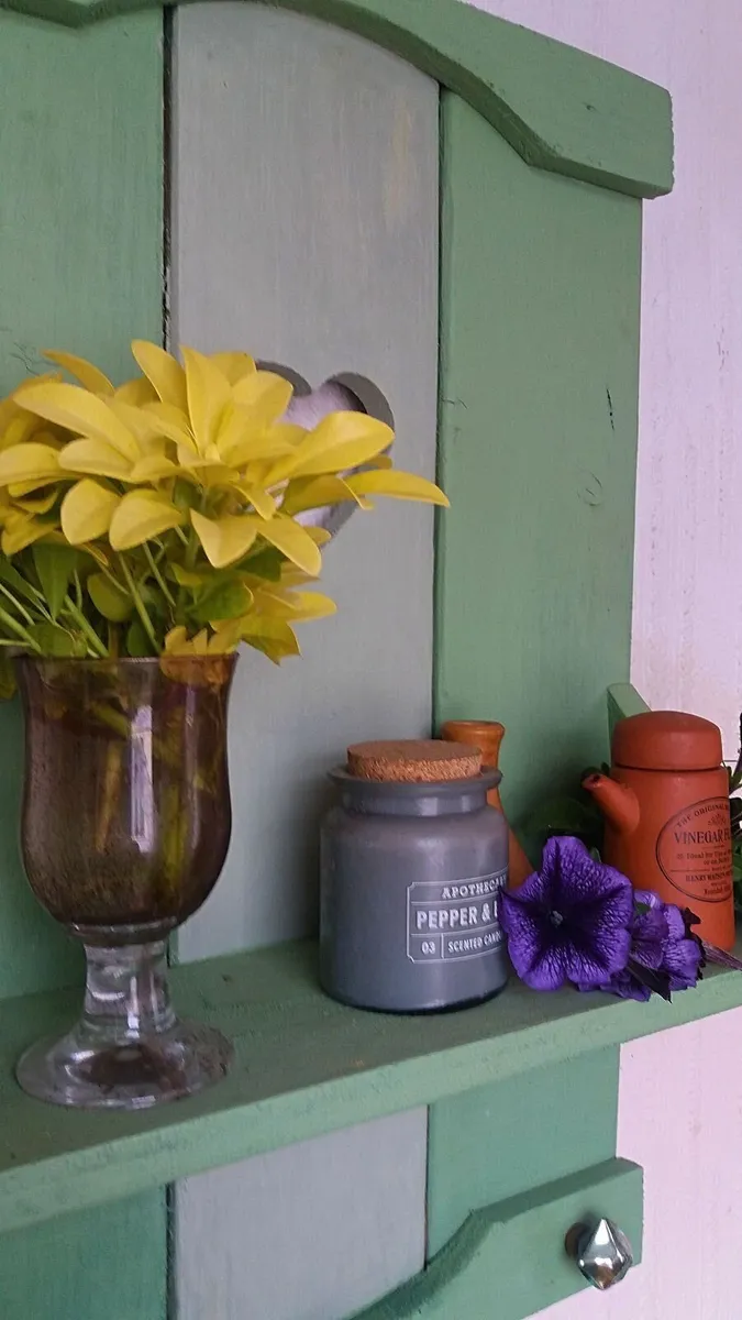 NEW Rustic Floating Shelf / Coat & Jewellry rack - Image 4