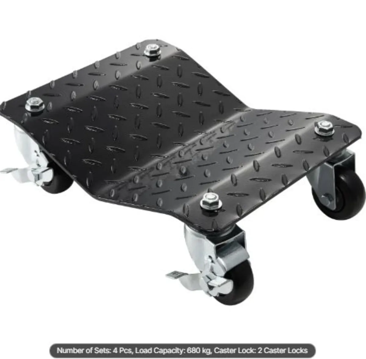 Car Dolly Wheel Tire Dolly 4 PCS Heavy Duty Skate - Image 4