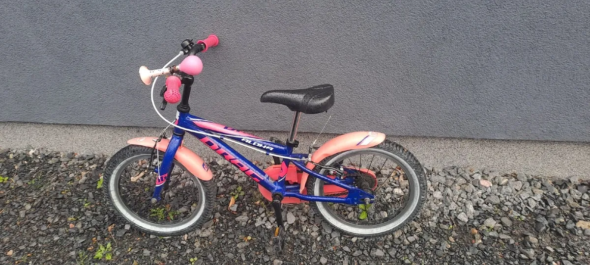 Kids blue & pink bike suit ca. 4yr old