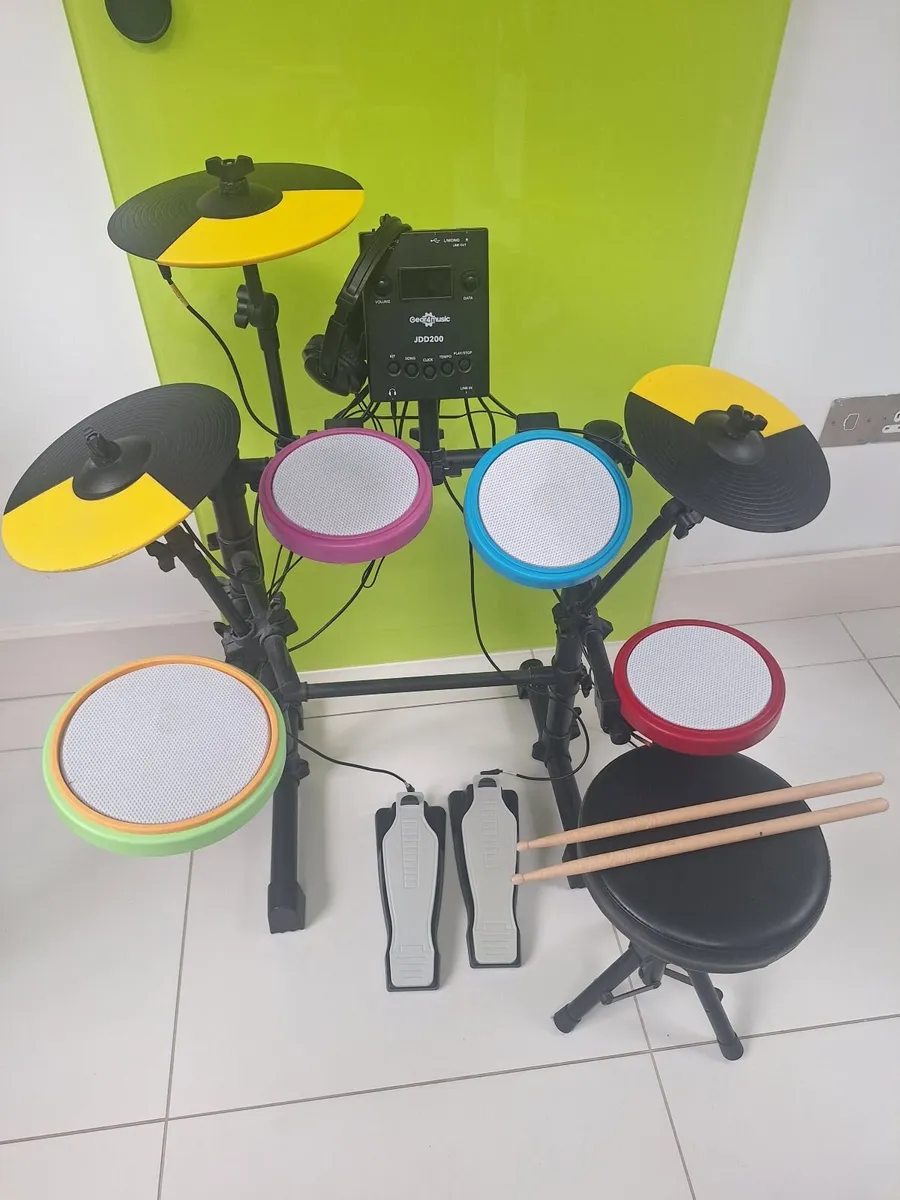Junior Electronic Drum Kit - Image 3
