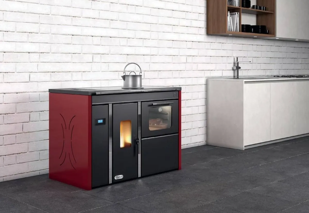 Brand new wood pellet range cooker/boiler - Image 1
