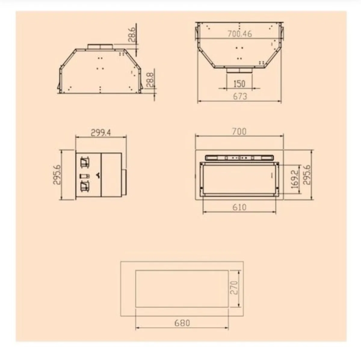 Cooker Extractor Hood - Image 4