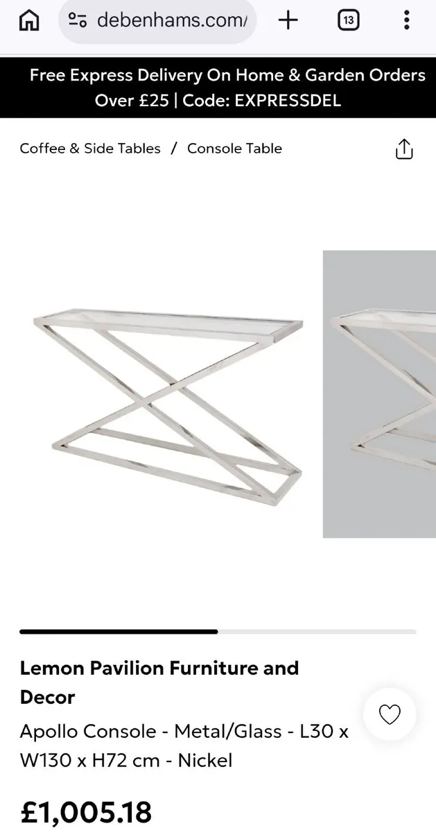 Console Table - Image 1