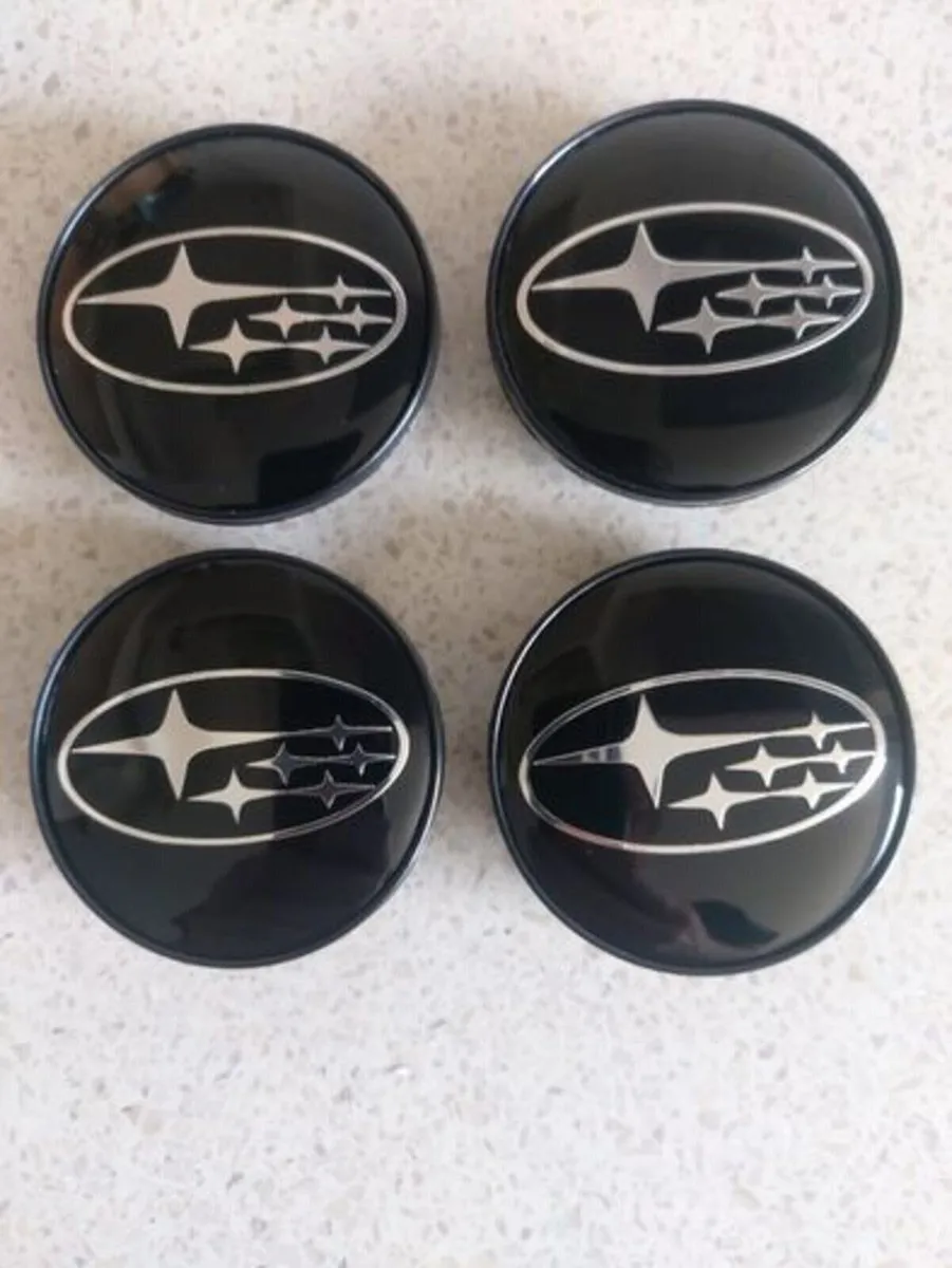 Subaru Centre Caps- Free Post - Image 1