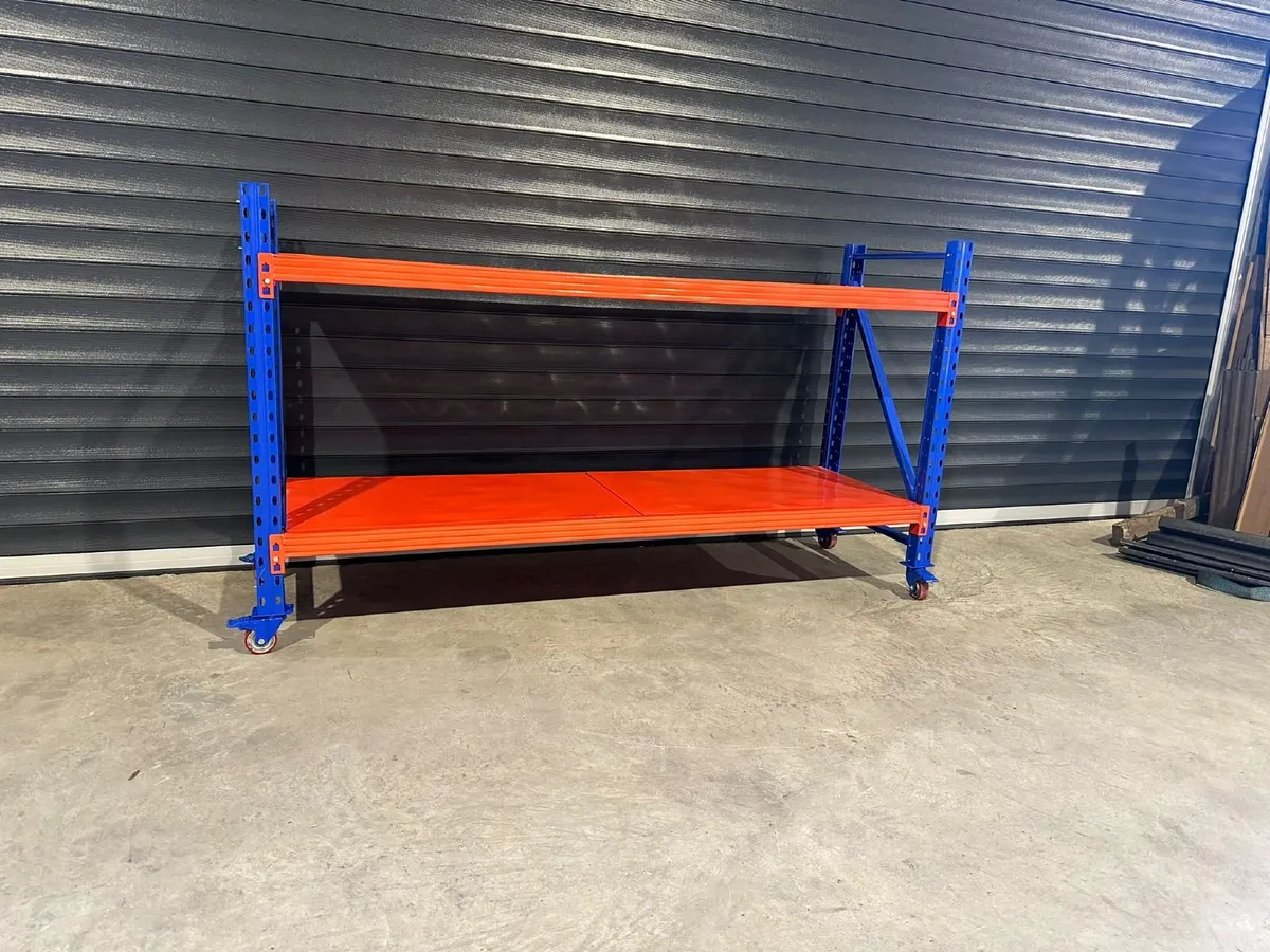 2 Tier Metal Workbenches Work Bench - Image 2