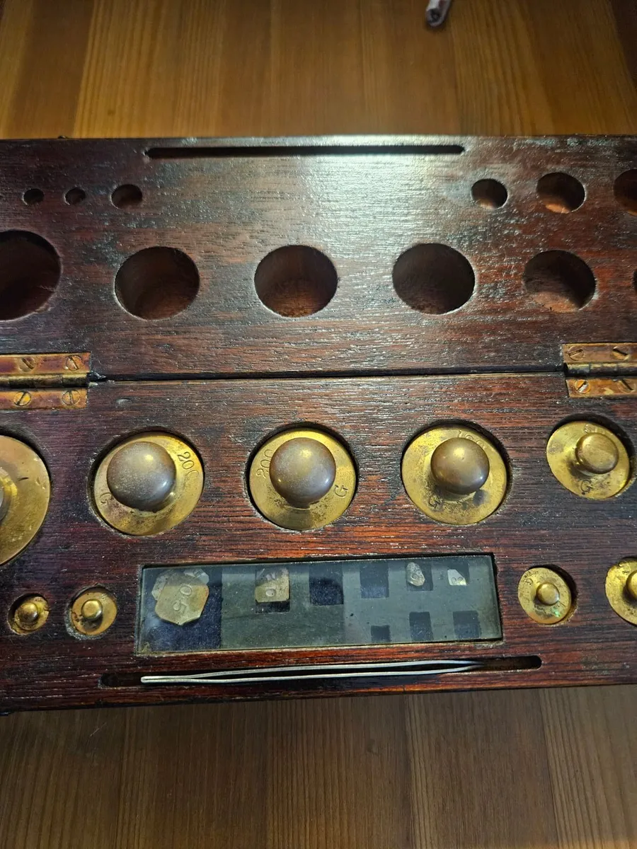 Vintage Antique Brass Weights - Image 3