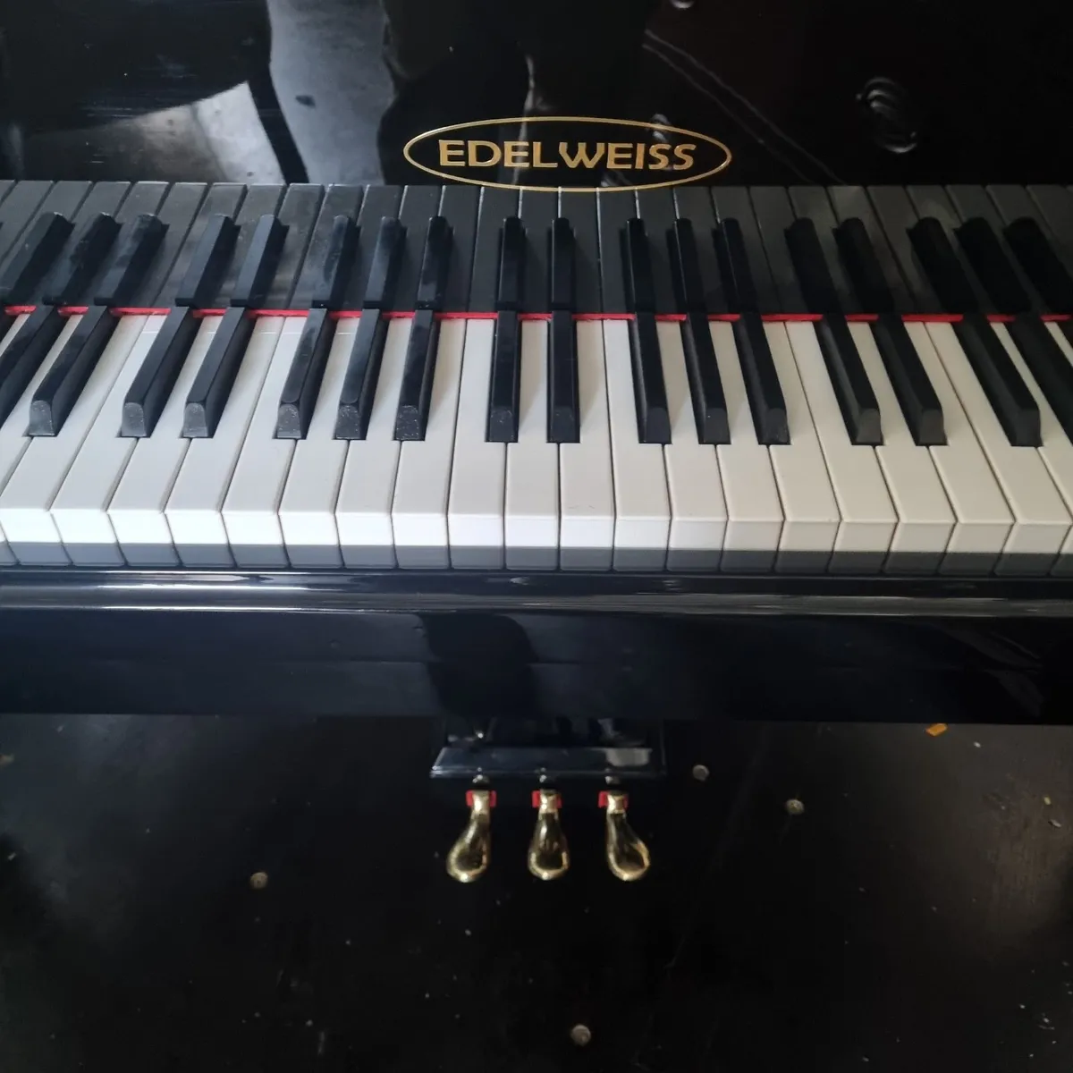 Edelweiss baby Black Grand Piano - Image 2