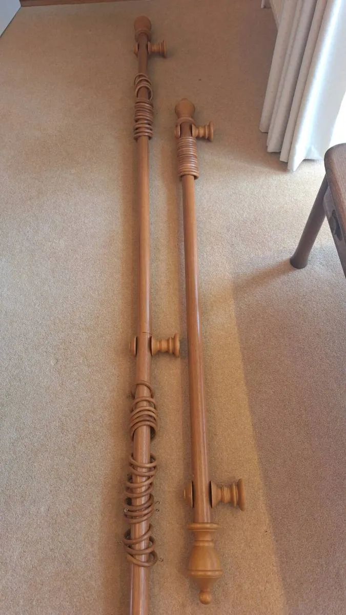 Pine curtain Rails - Image 2
