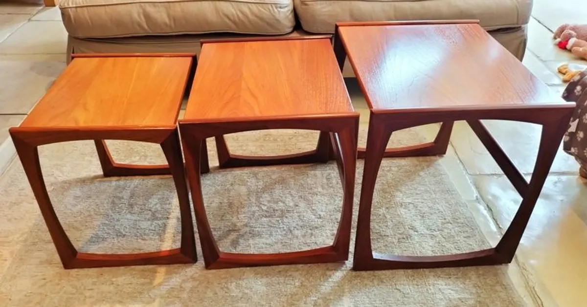 Mid Century Vintage G Plan Nest of Tables - Image 1