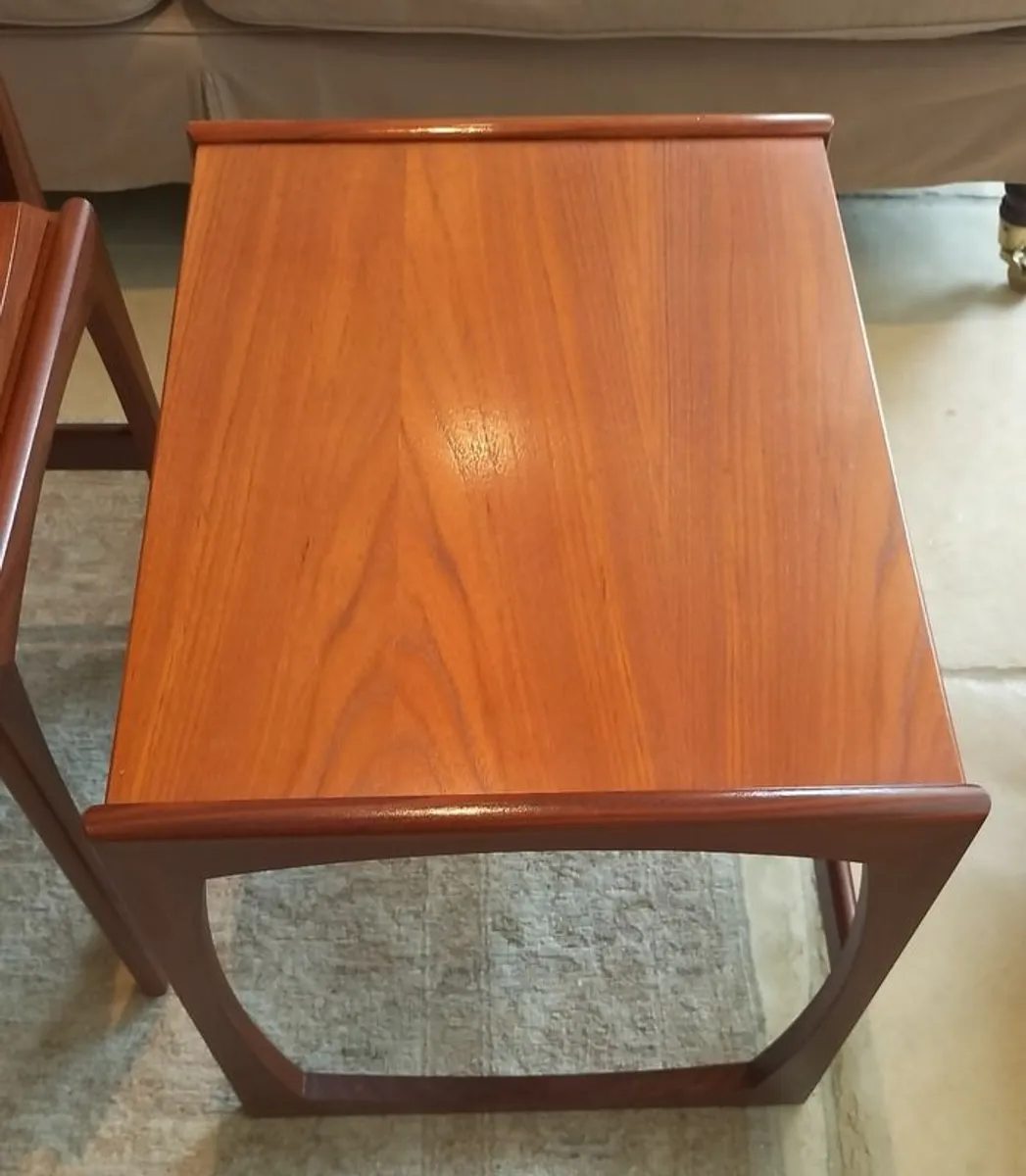 Mid Century Vintage G Plan Nest of Tables - Image 4