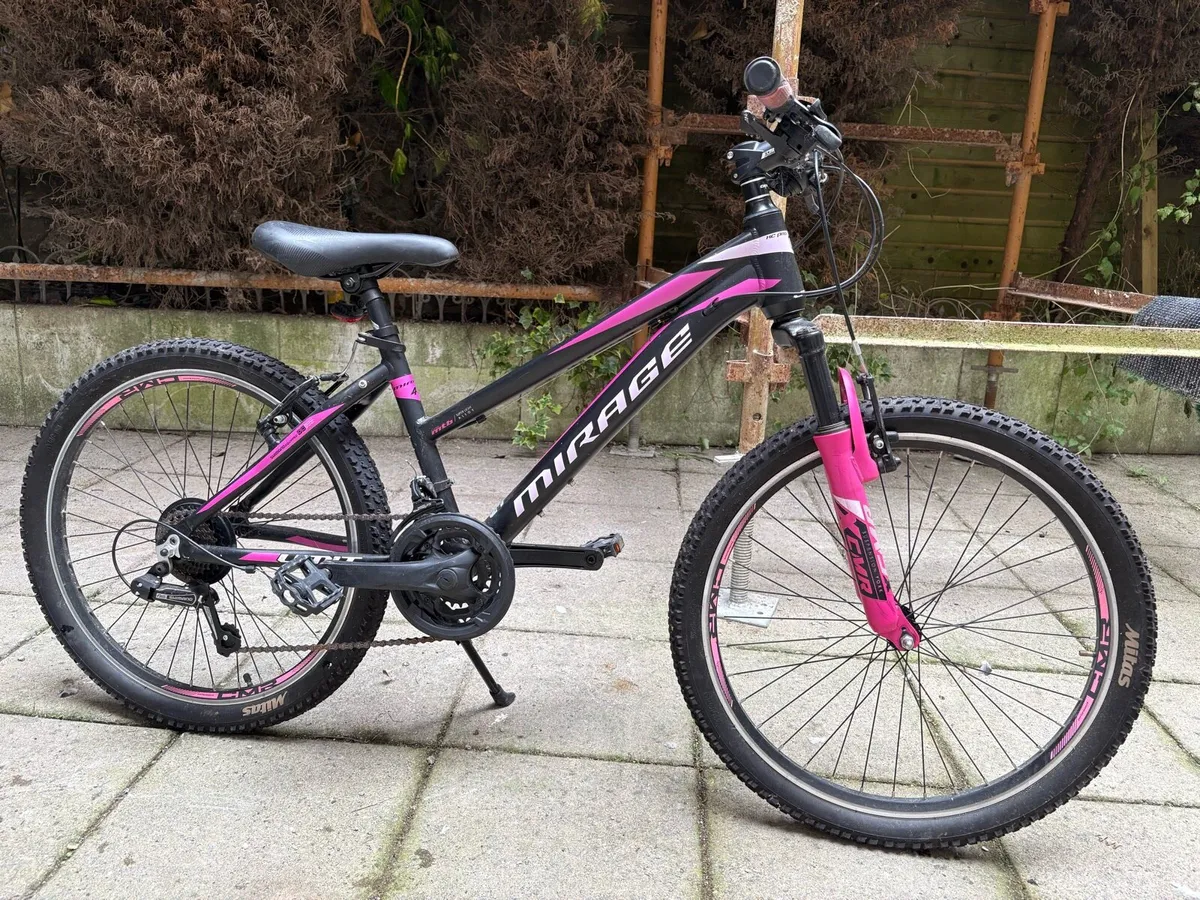 Mirage 24” kids mountain bike - Barely used - Image 2