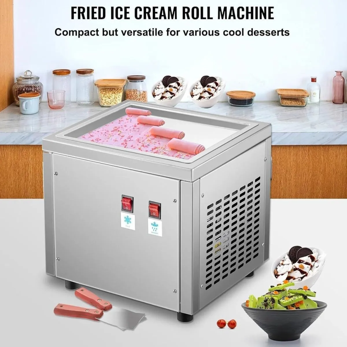 Fried Ice Cream & Frozen Yogurt Making Machine - Image 2
