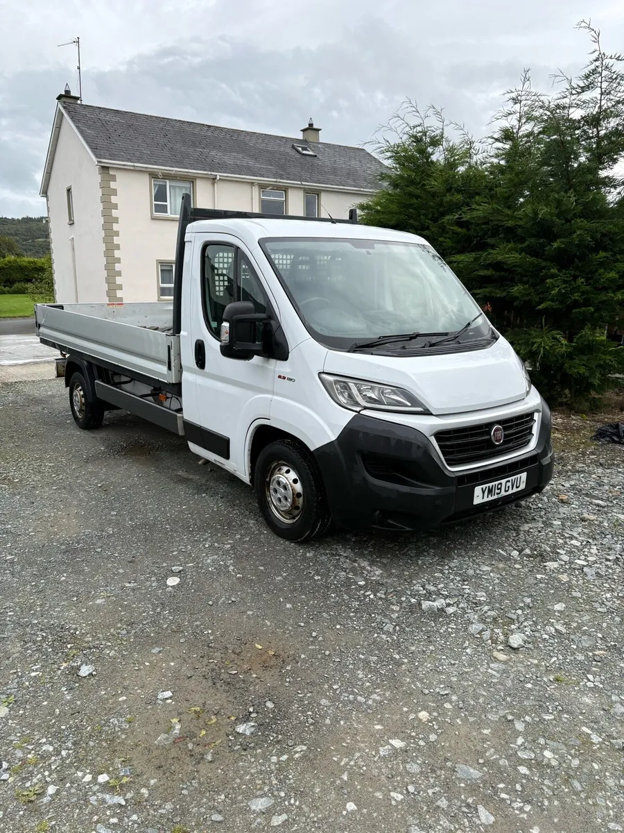 2019 fiat Ducato dropside - Image 1
