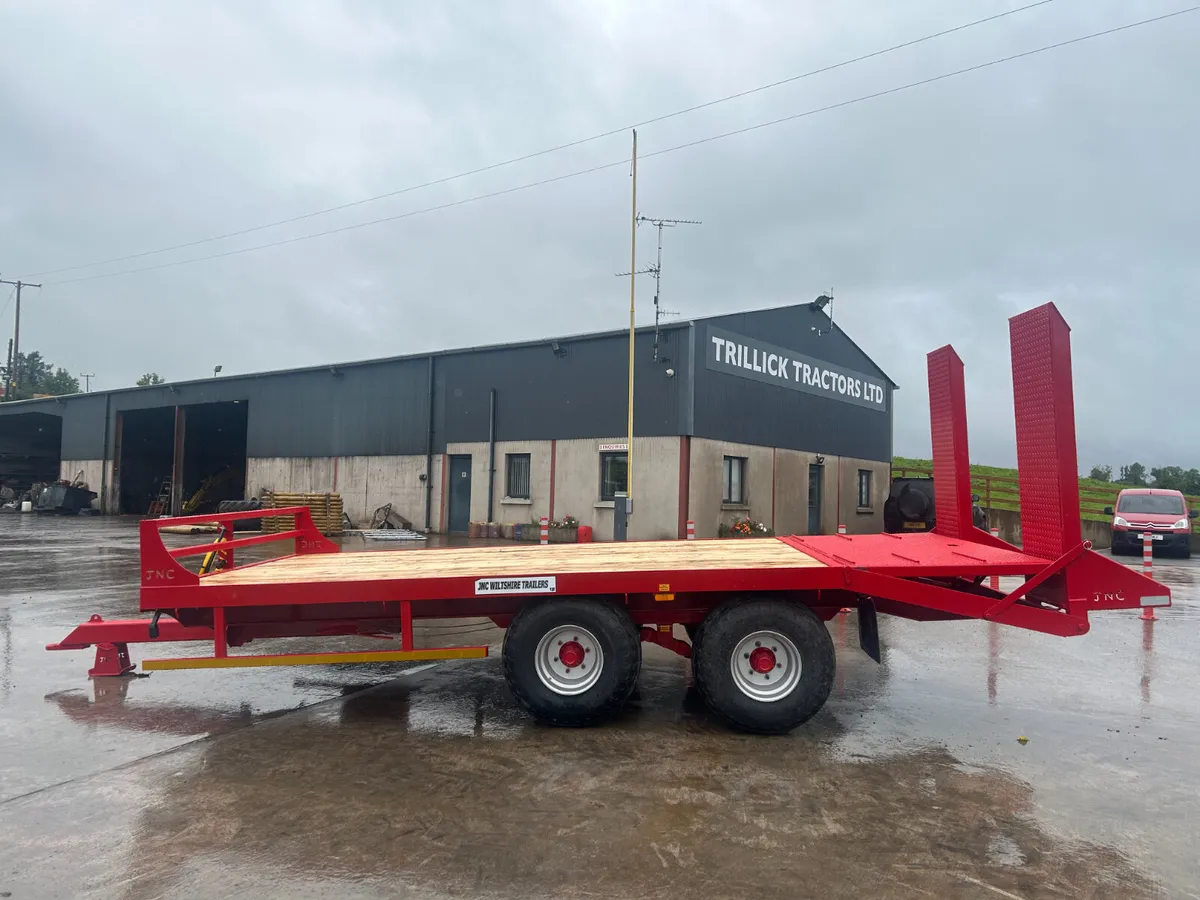 New 8 Tonne / 18FT JNC Low Loader C/W Bale Wedge - Image 2