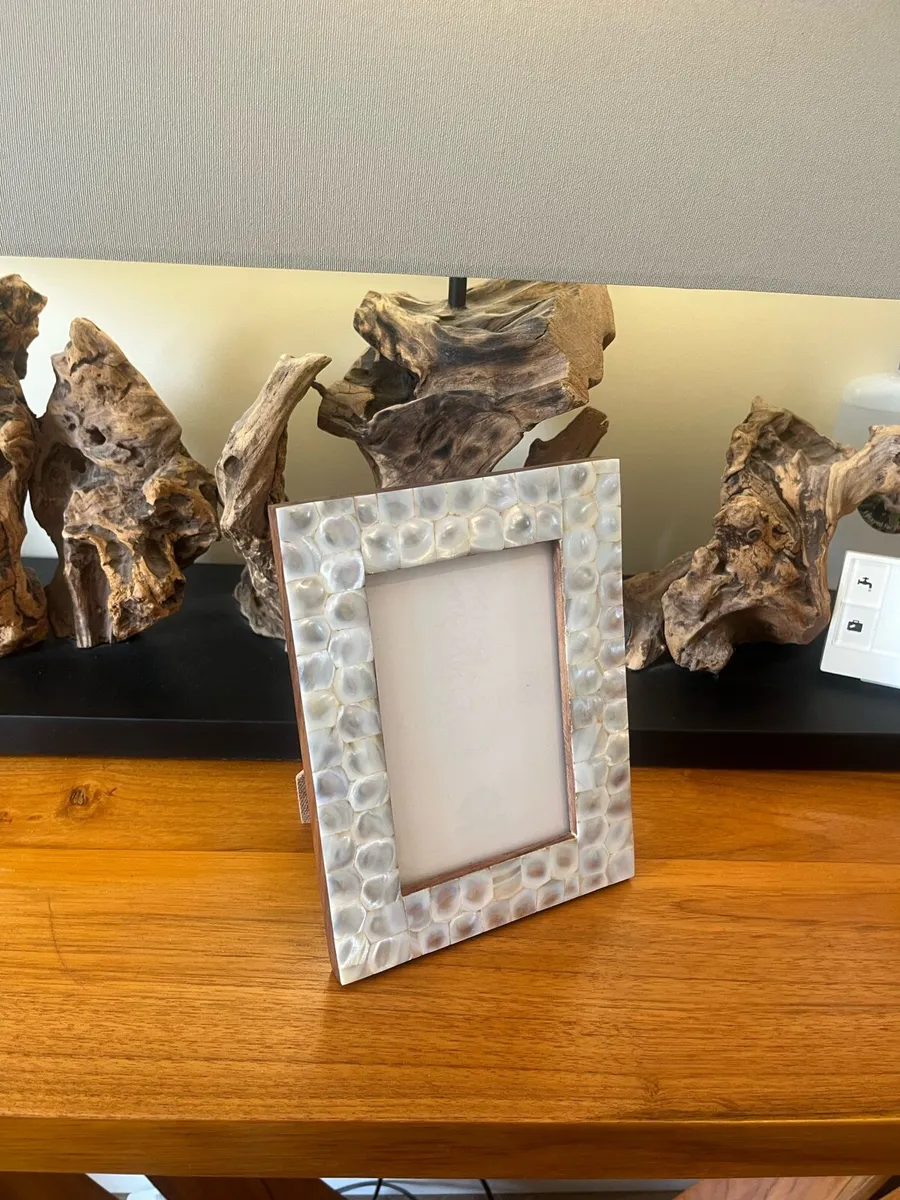 Vintage Mother of Pearl Photo Frame - Image 2