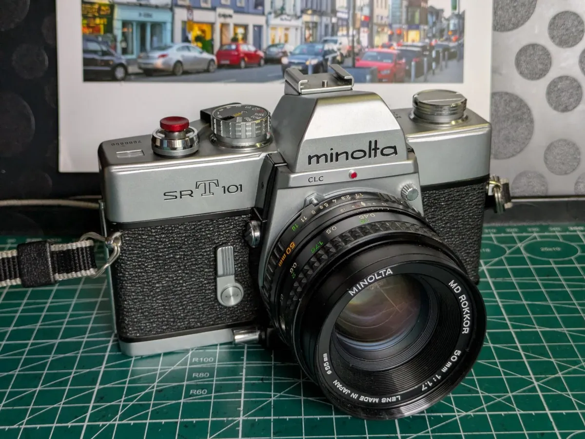 🎞️ Minolta SRT 101 Film SLR+ 50mm1.7 💥 - Image 1