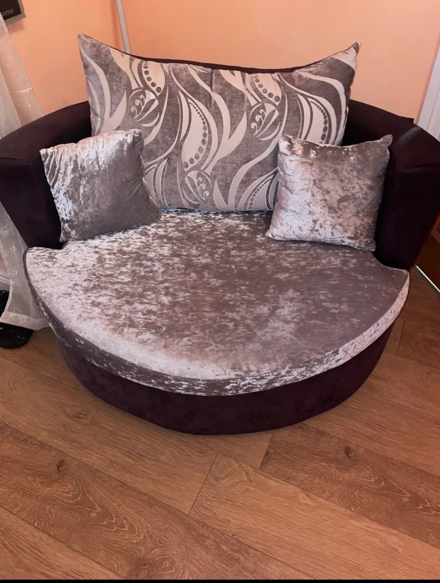 L shaped sofa & mini sofa - Image 2