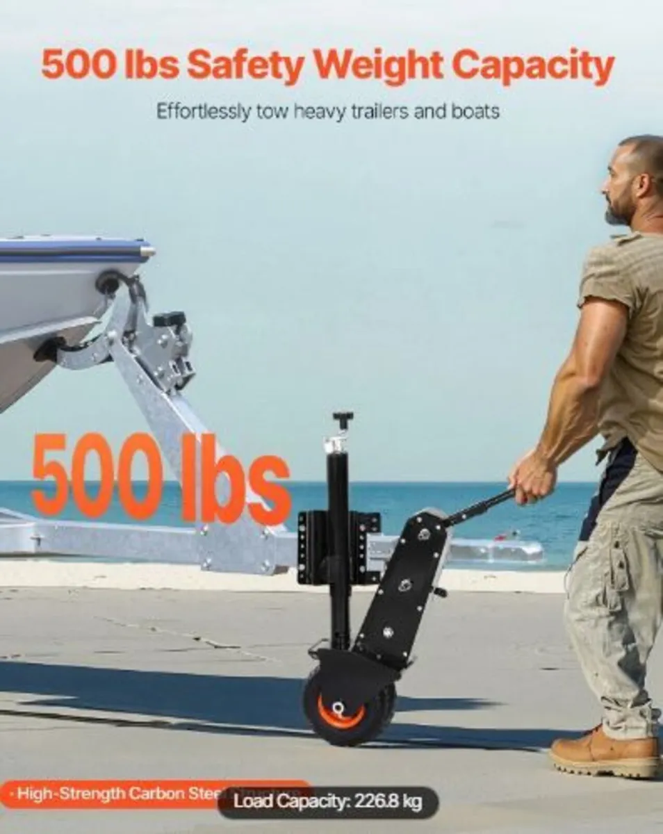 Trailer Dolly, 500lbs Tongue Weight Capacity - Image 1