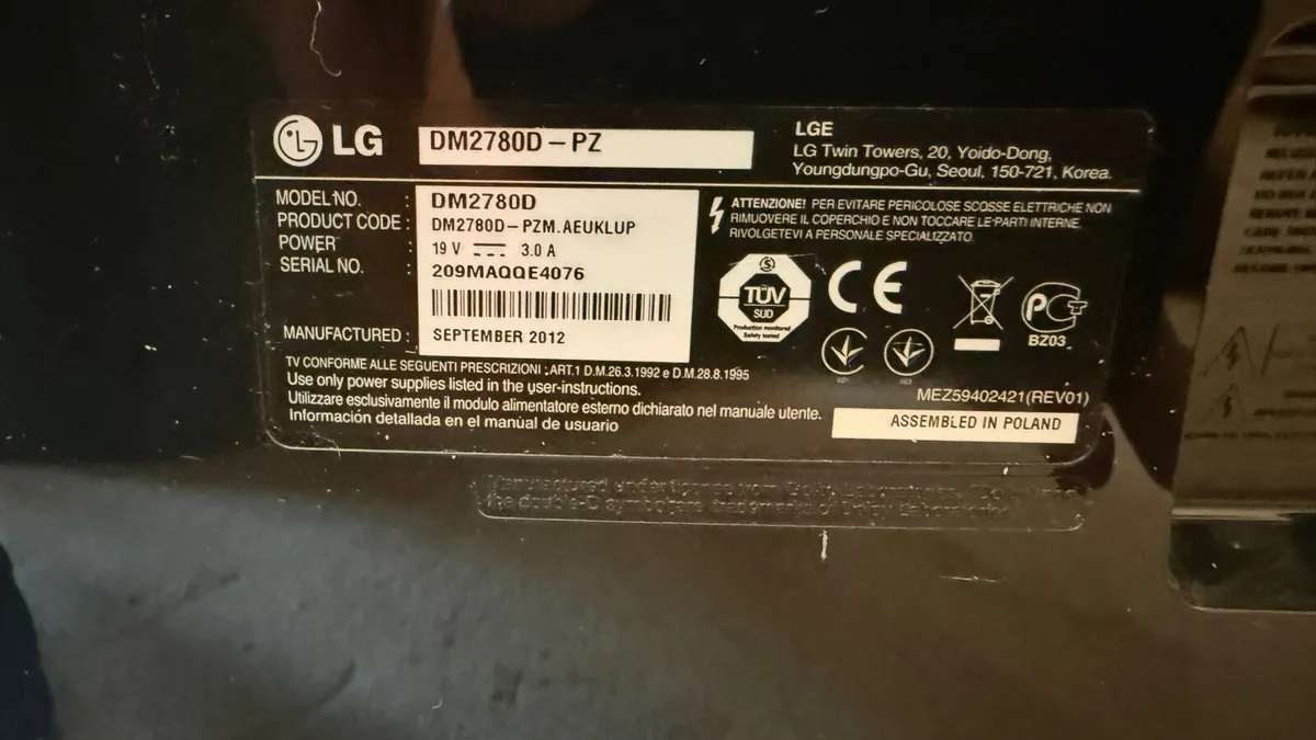 LG TV/Monitor 3D - Image 2