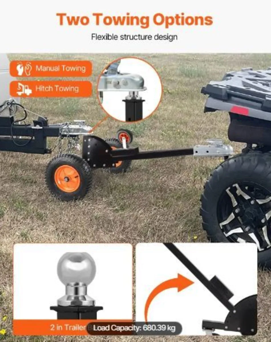 Trailer Dolly, 1500lbs Tongue Weight Capacity - Image 1
