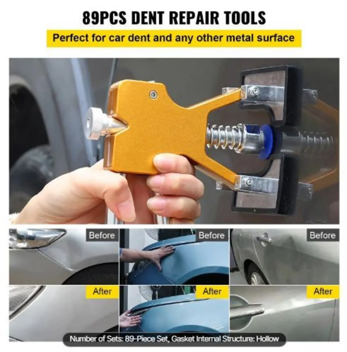 Dent Removal Tool, 89 Pcs Paintless Dent - Image 3
