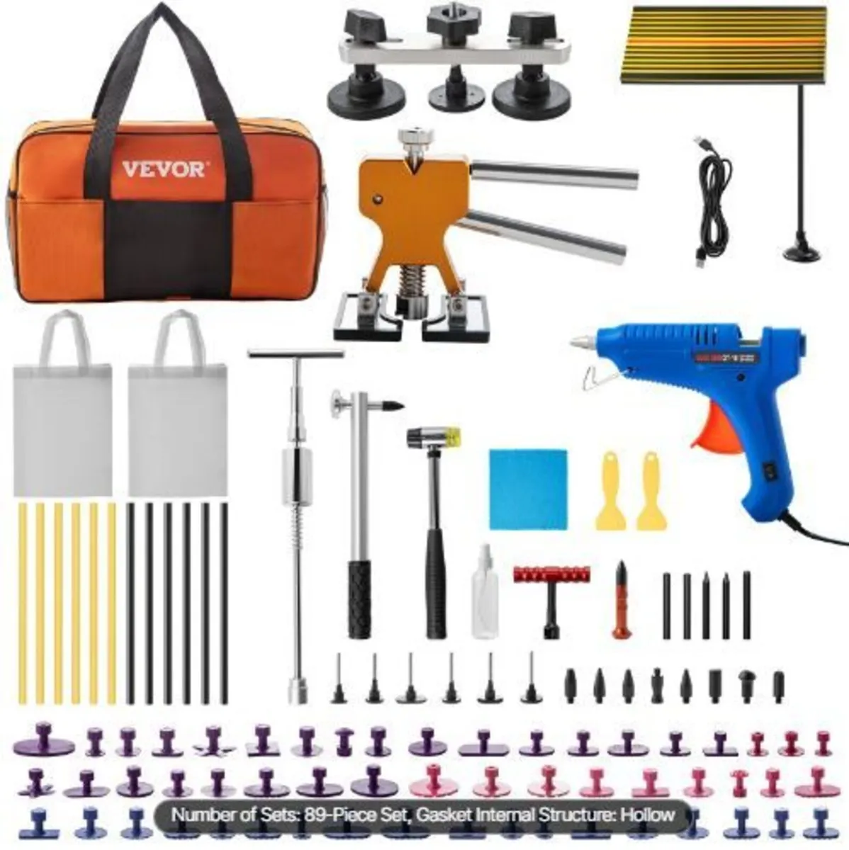 Dent Removal Tool, 89 Pcs Paintless Dent - Image 4