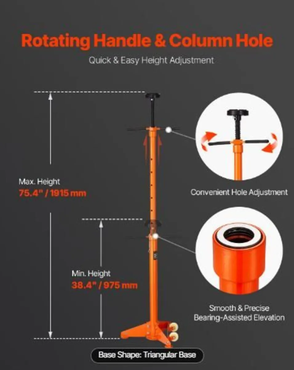 Underhoist Support Stand, 3/4 Ton Capacity - Image 1