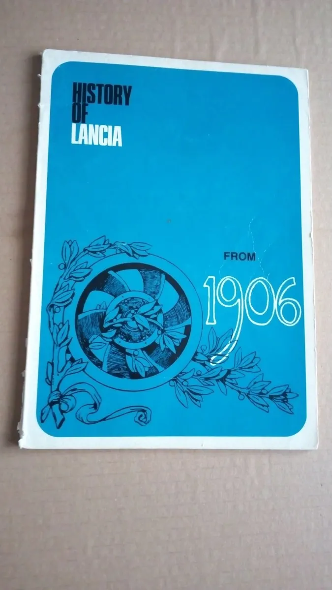 Lancia old book old cars - Image 1