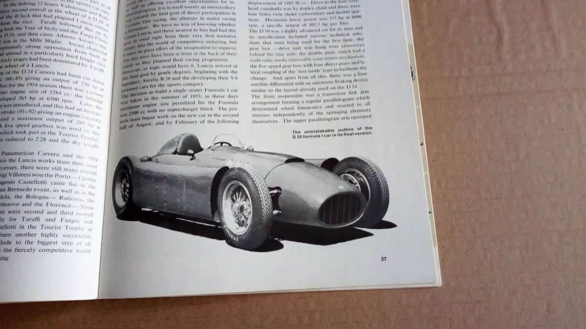 Lancia old book old cars - Image 4