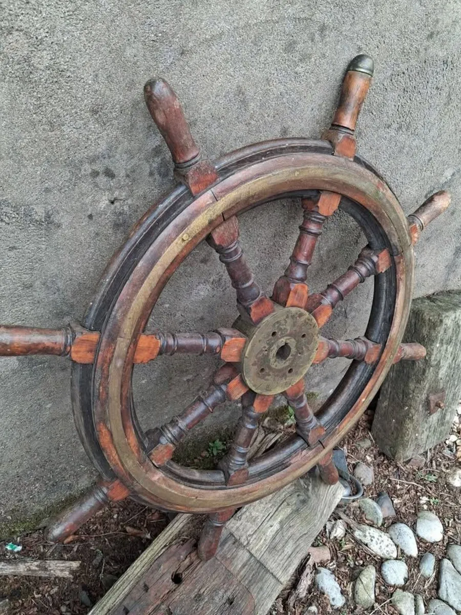 Original Ship's Wheel - Image 3